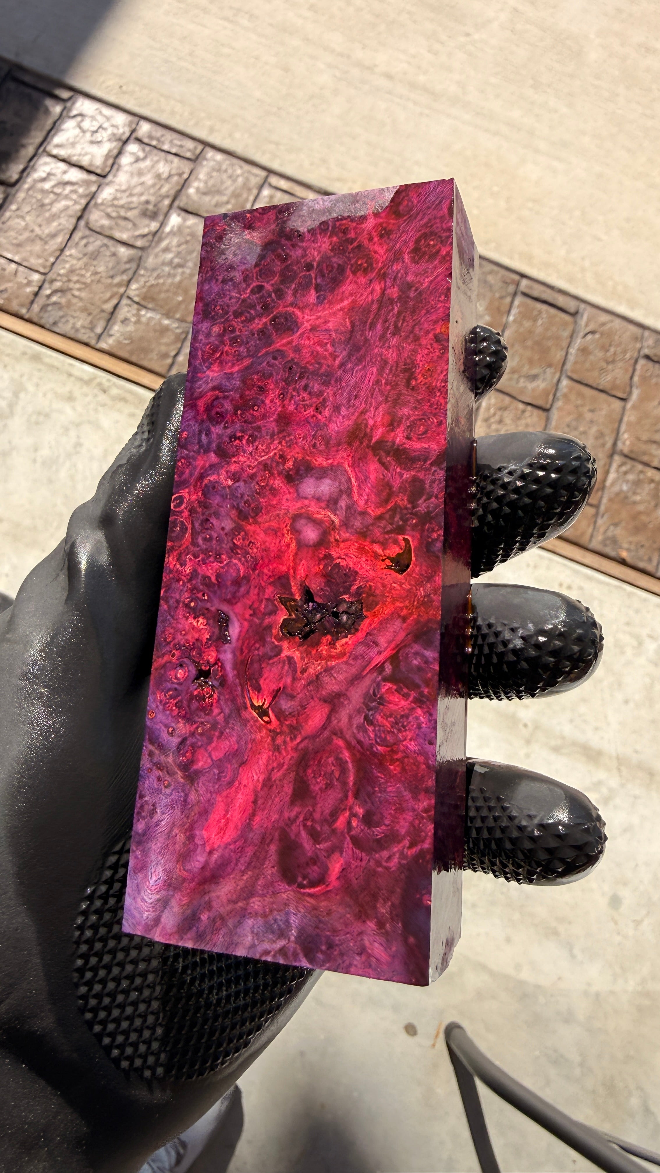 Box Elder Burl Block BEBB-237 (Stabilized)