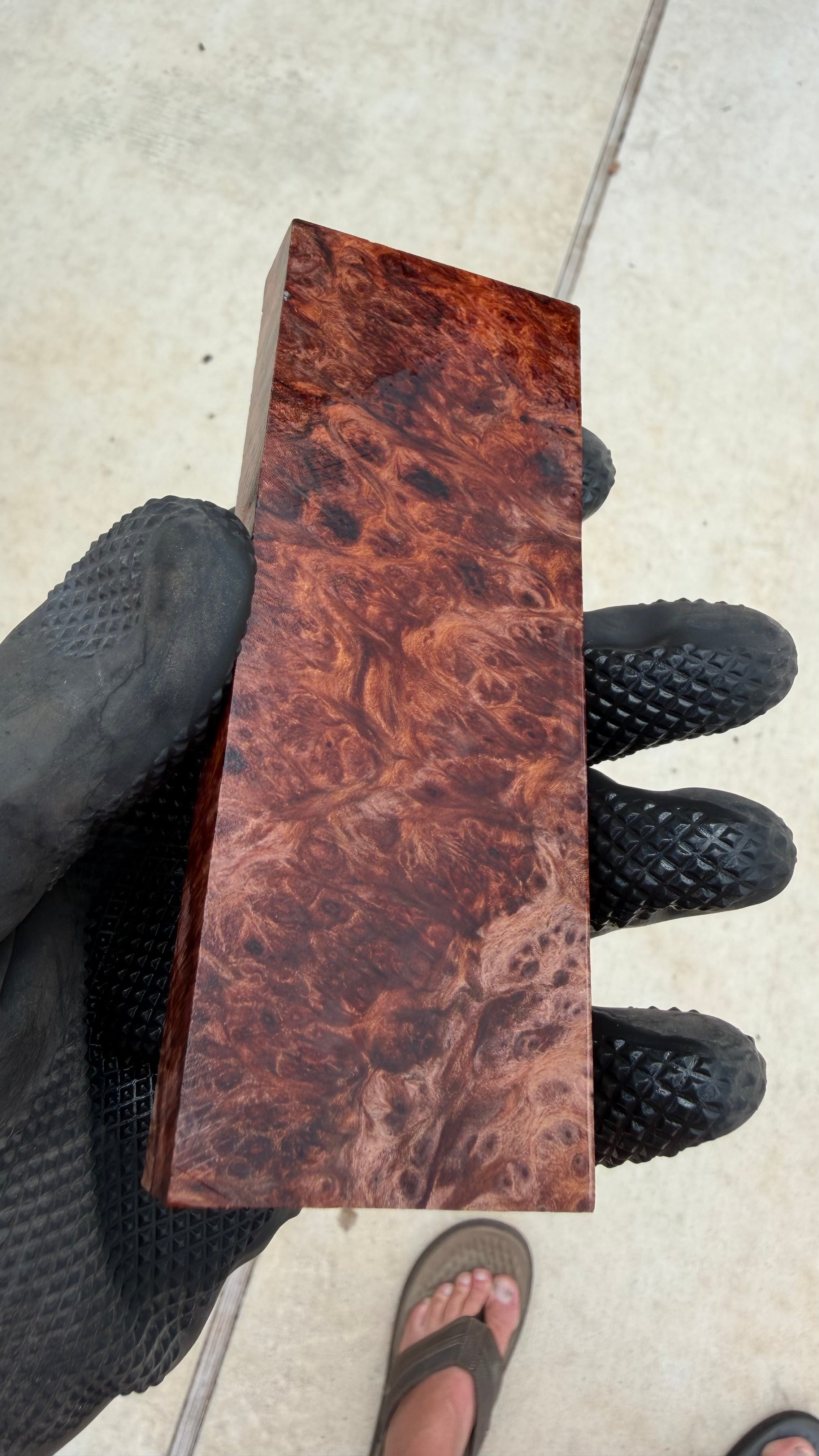 Redwood Burl Block RLBB-394 (Stabilized)