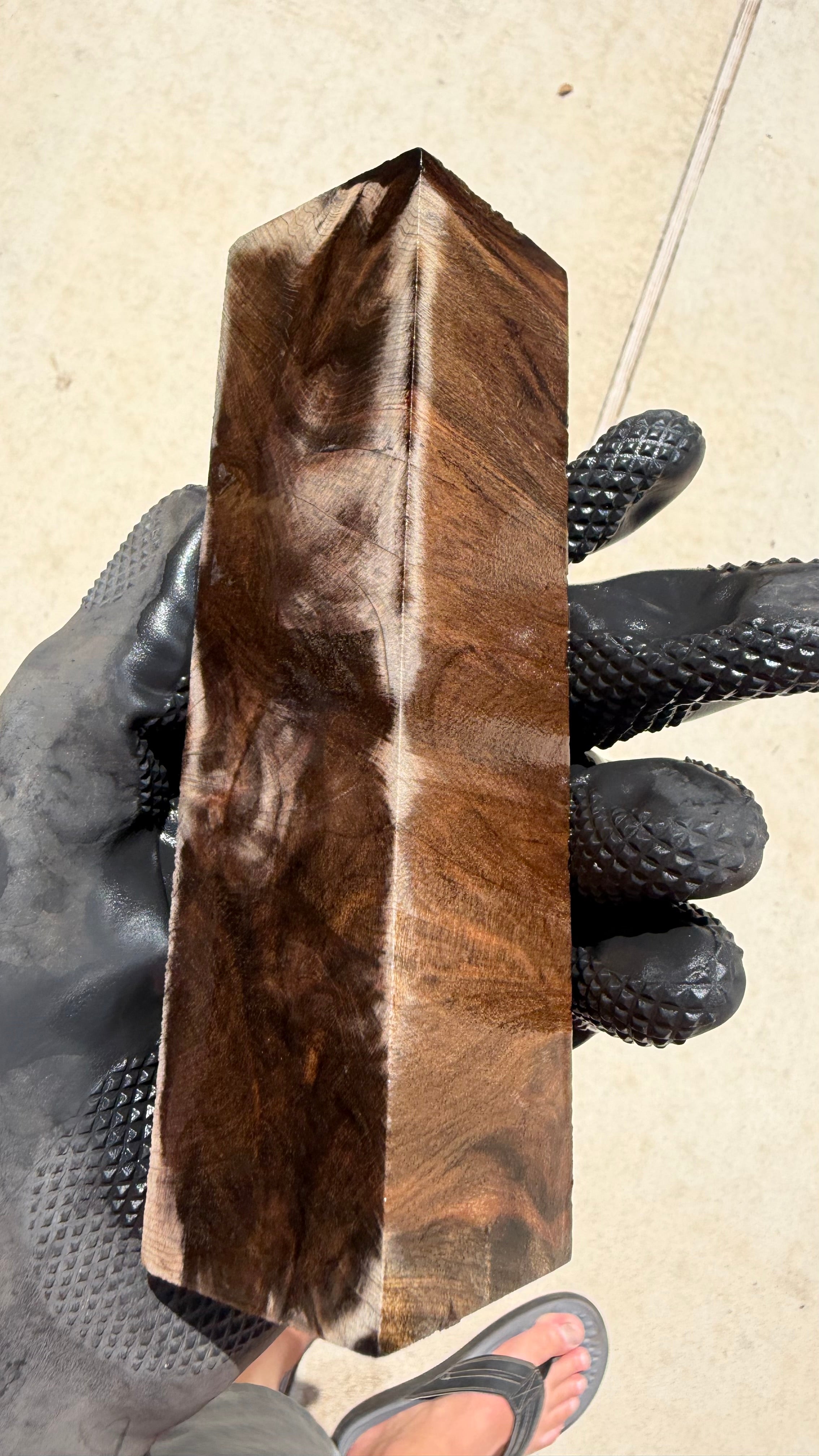 Ancient Sinker Cypress Block ASCB-183 (Stabilized)