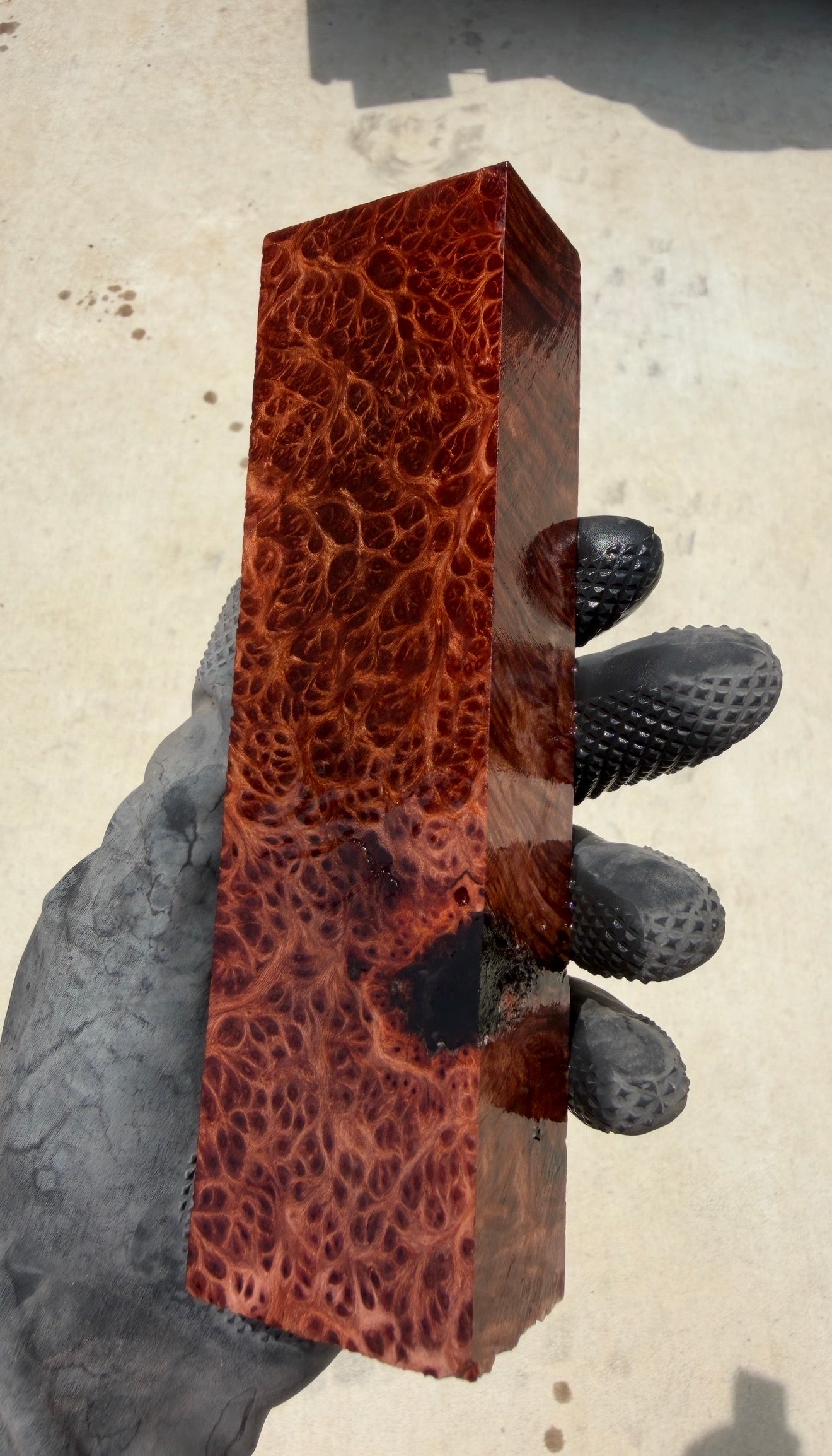 Redwood Burl Block RLBB-474 (Stabilized)