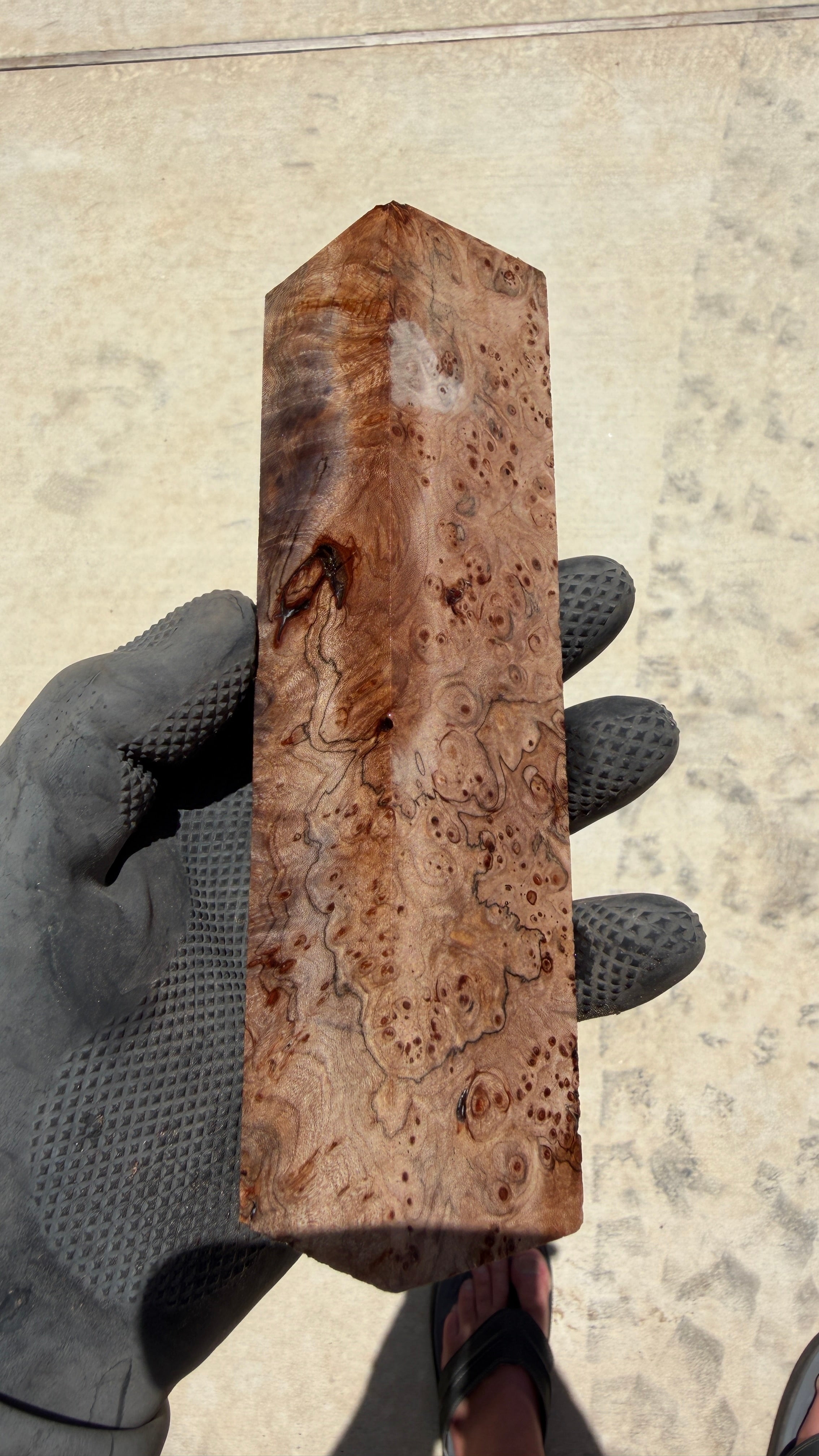 Maple Burl Block MPBB-139 (Stabilized)