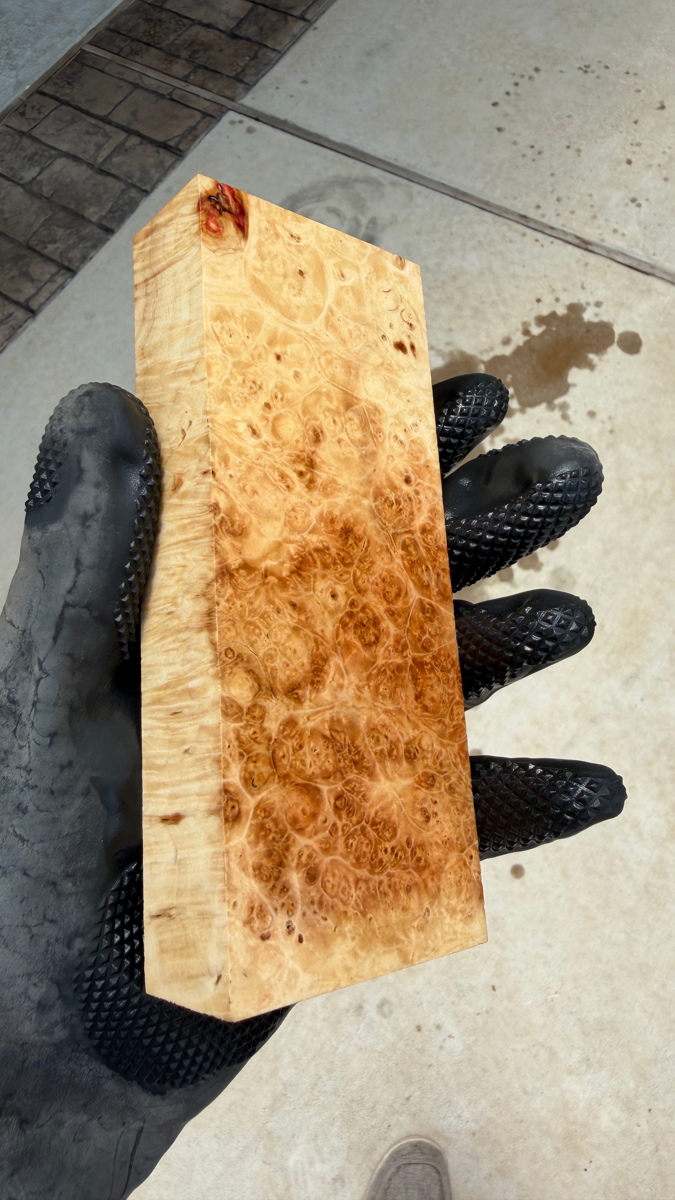 Box Elder Burl Block BEBB-248 (Stabilized)