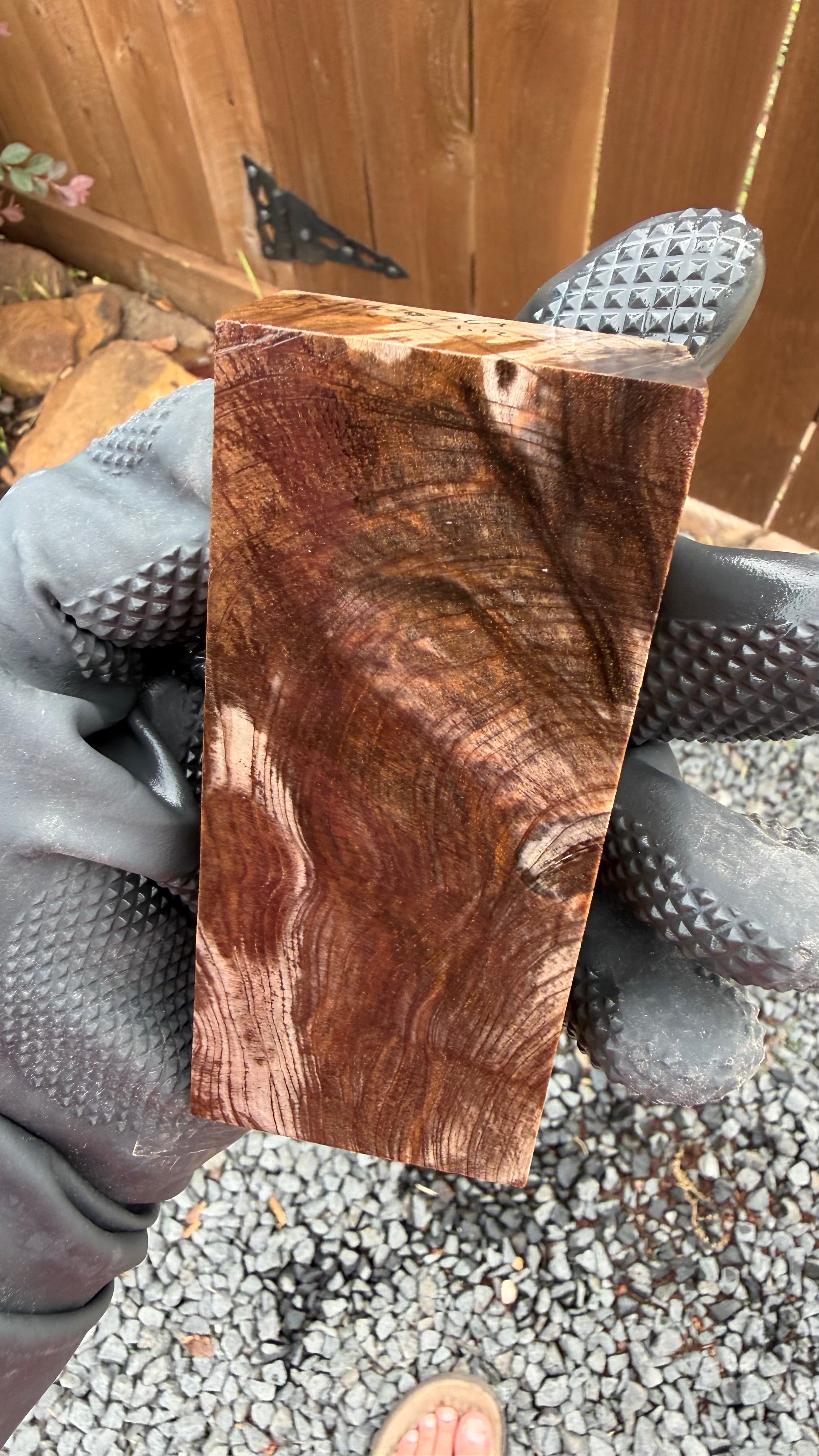 Ancient Sinker Cypress Block ASCB-267 (Stabilized)
