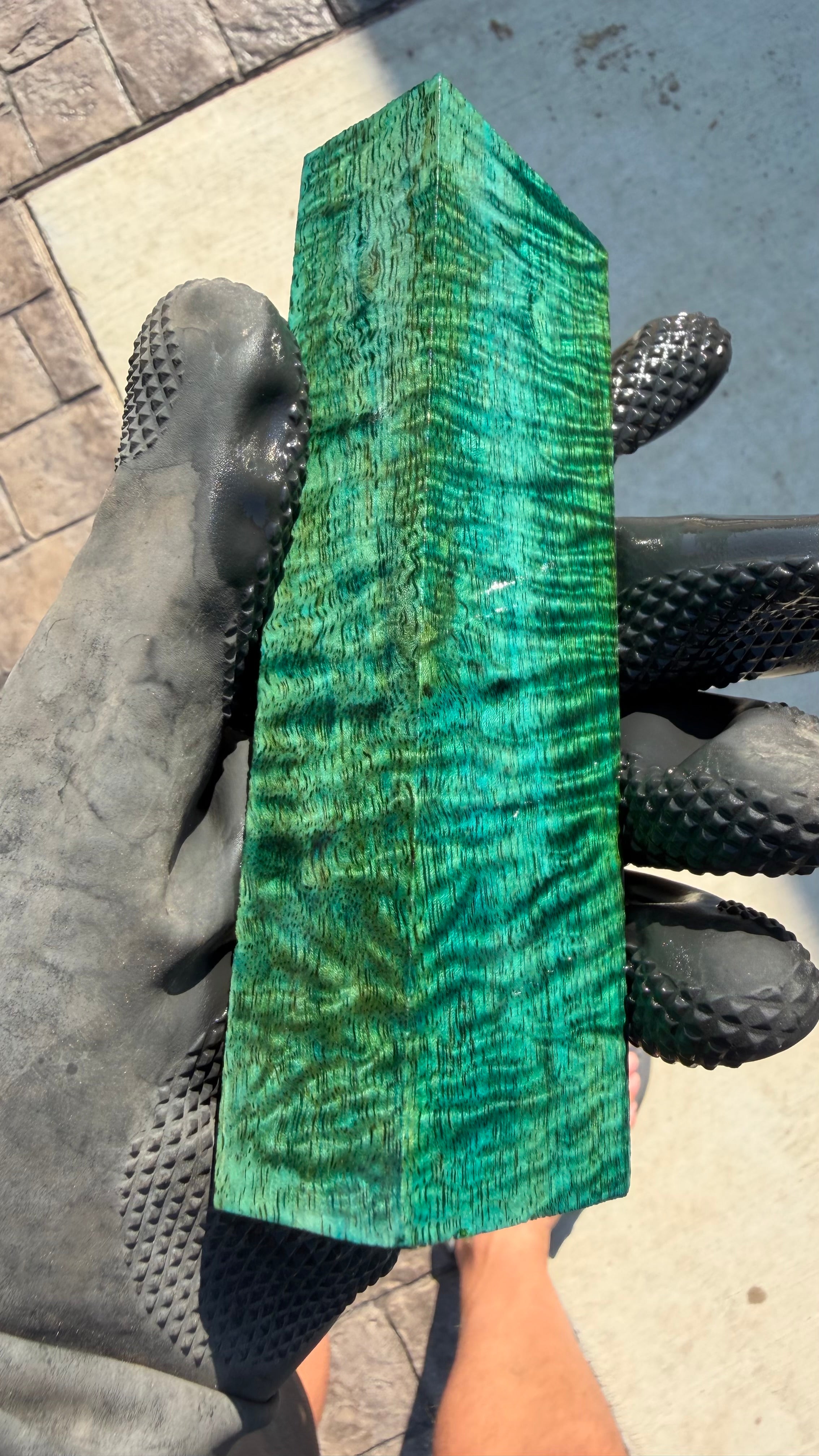 Curly Mango Block COMB-012 (Stabilized)
