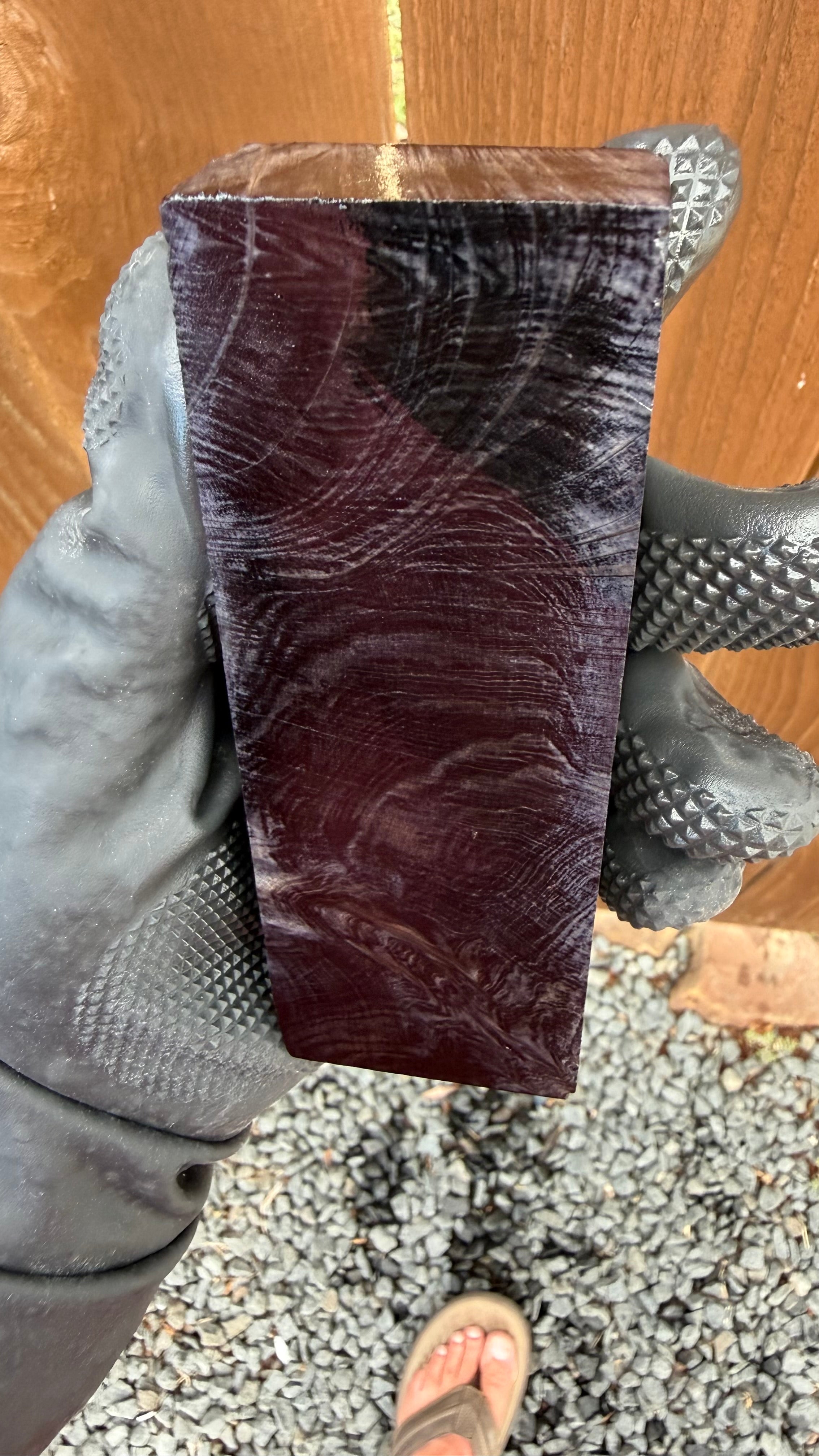 Ancient Sinker Cypress Block ASCB-178 (Stabilized)