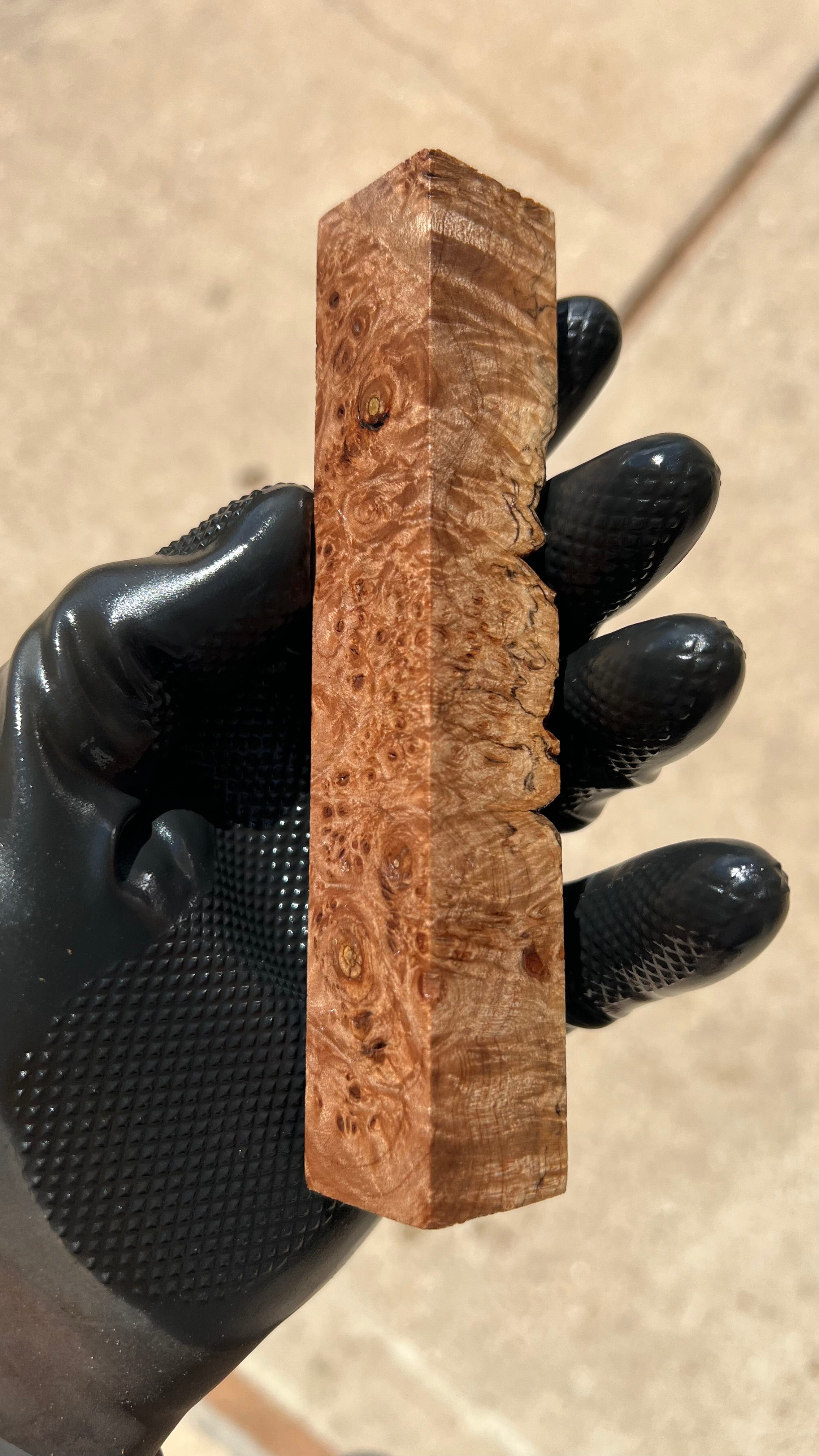 Maple Burl Block MPBB-078 (Stabilized)