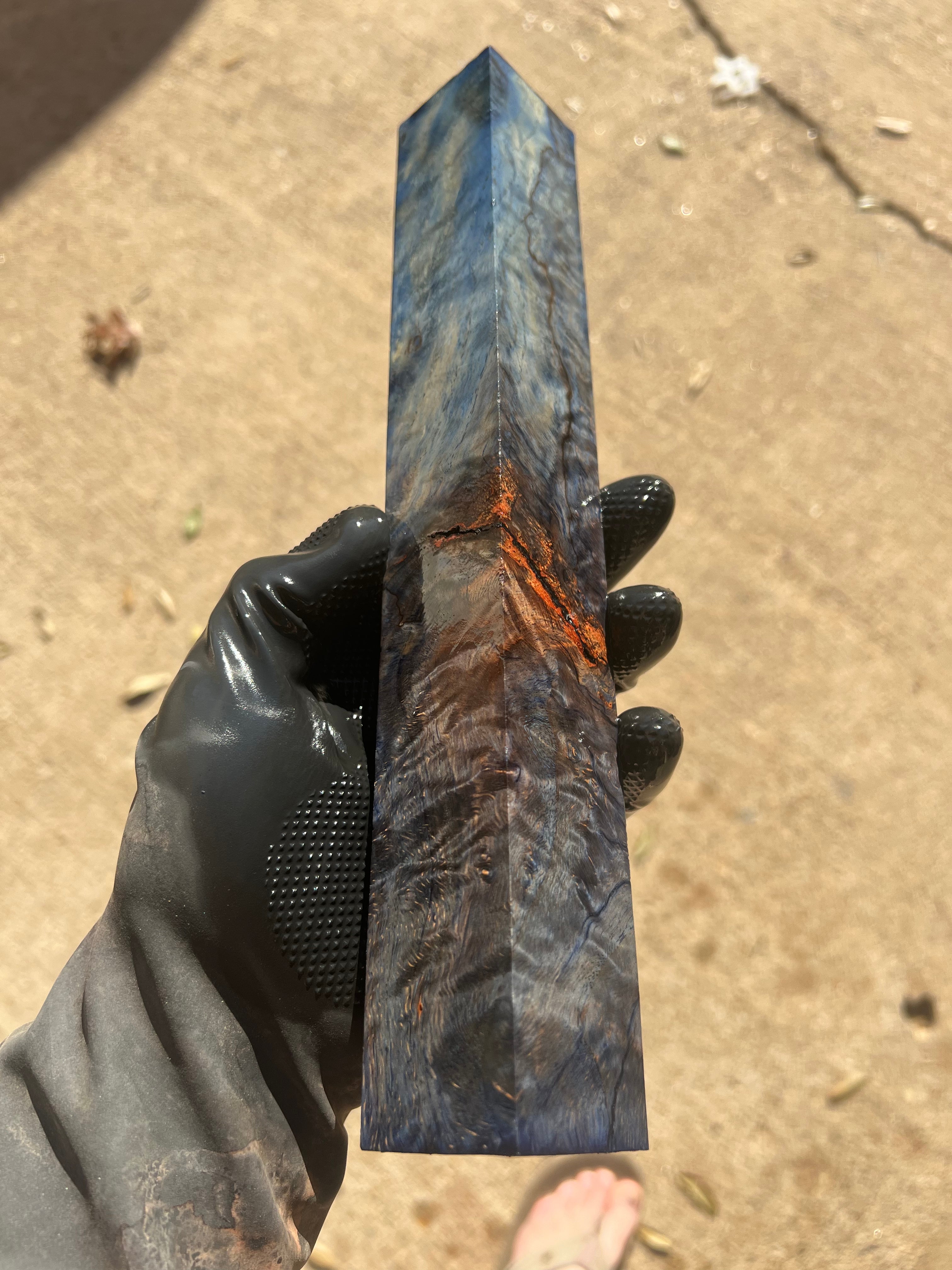 Bloque de raíz de roble rojo ROBB-011 (estabilizado)