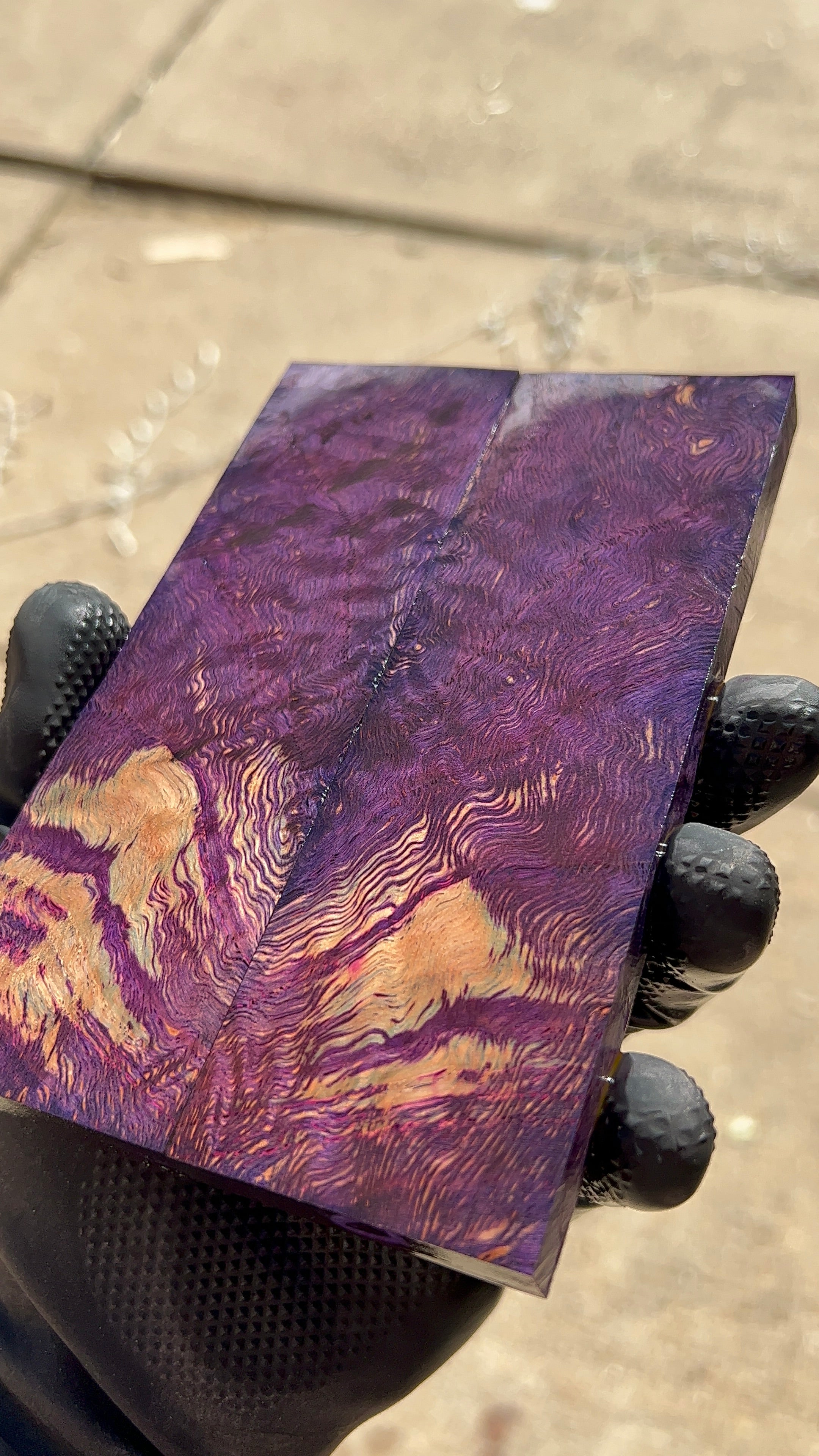 Escamas de nudo de roble rojo ROBS-006 (estabilizado)