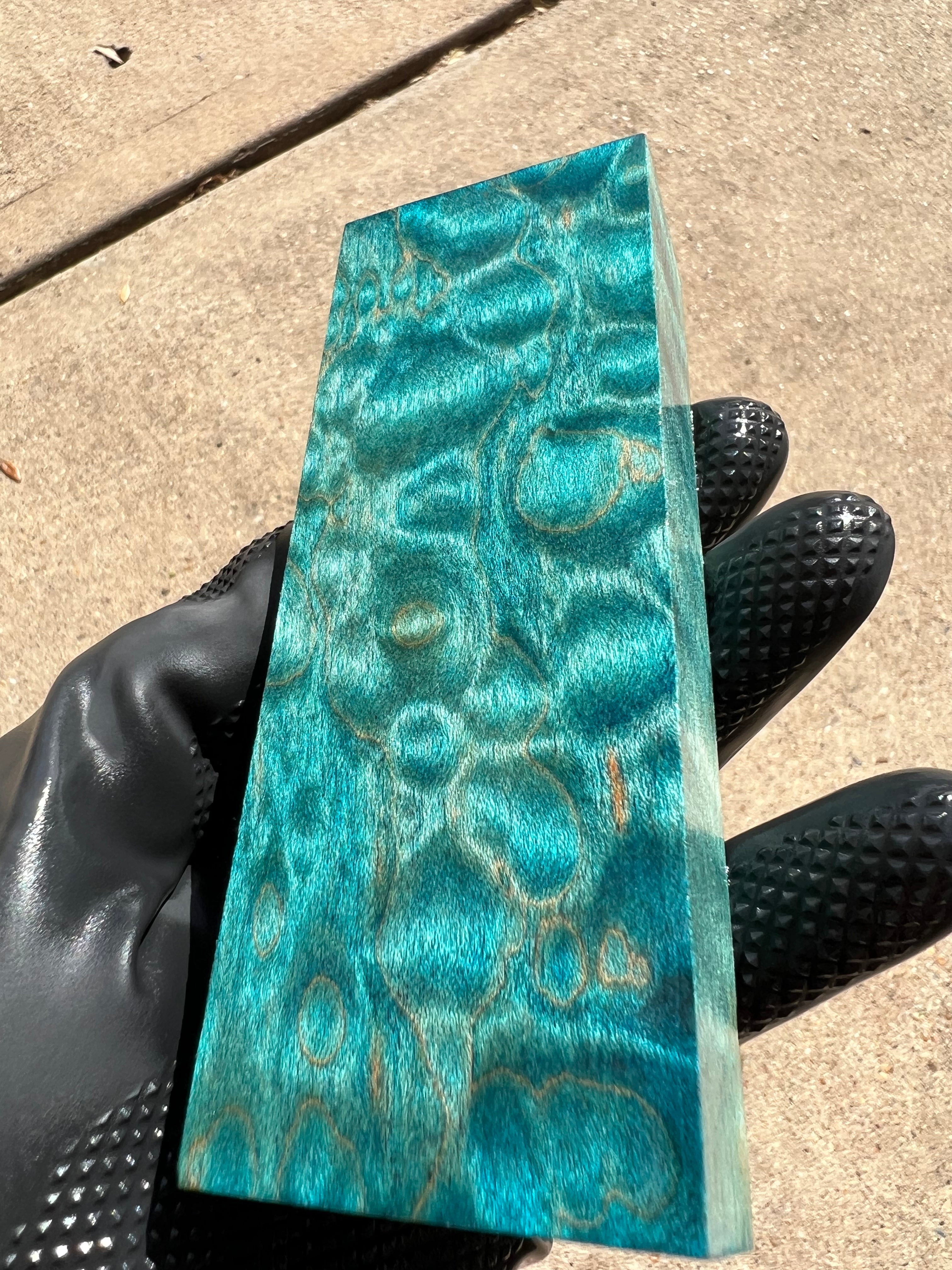 Maple Burl Block MPBB-032 (Stabilized)