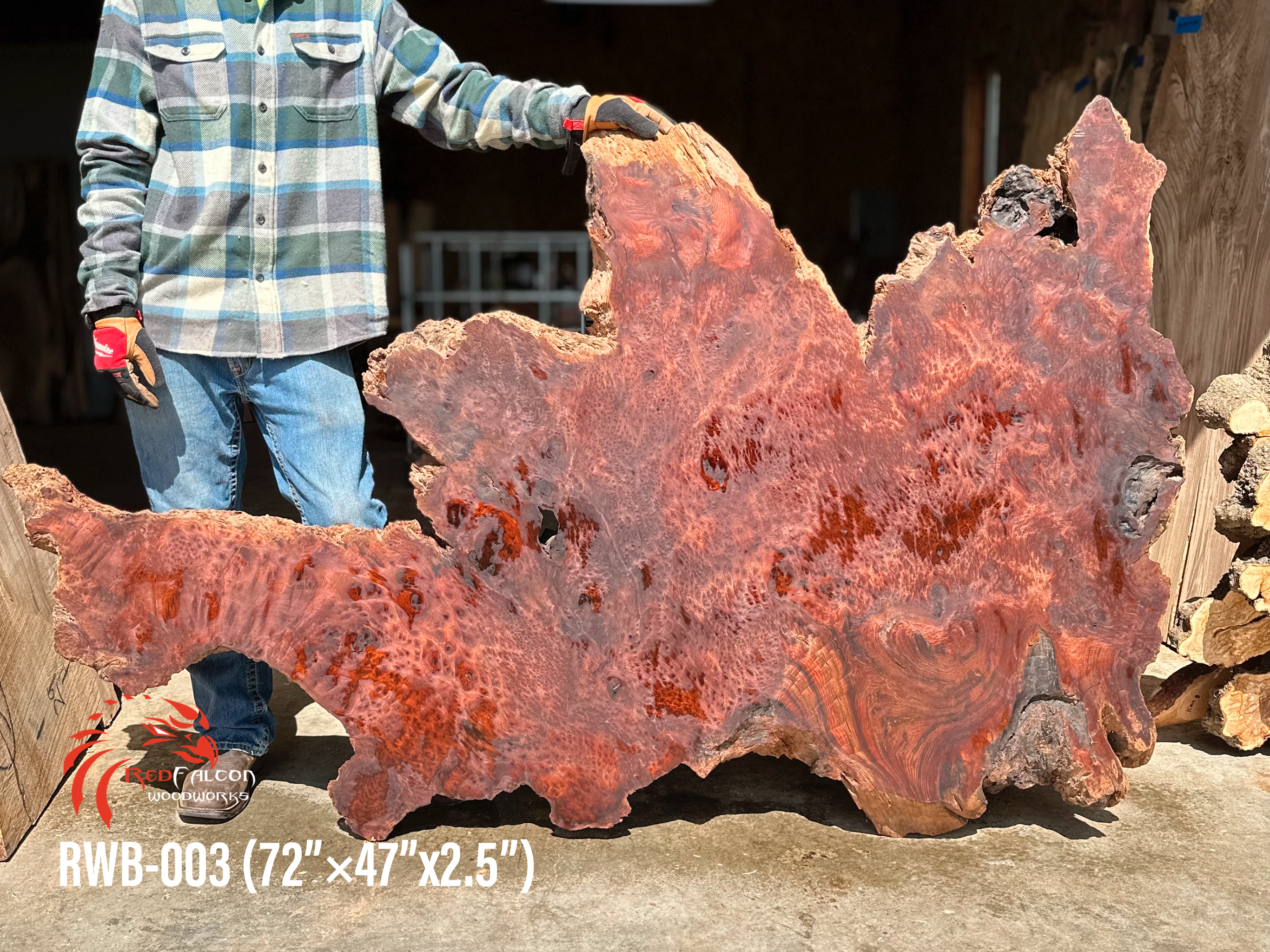 Redwood Burl Slab (RWB-004)