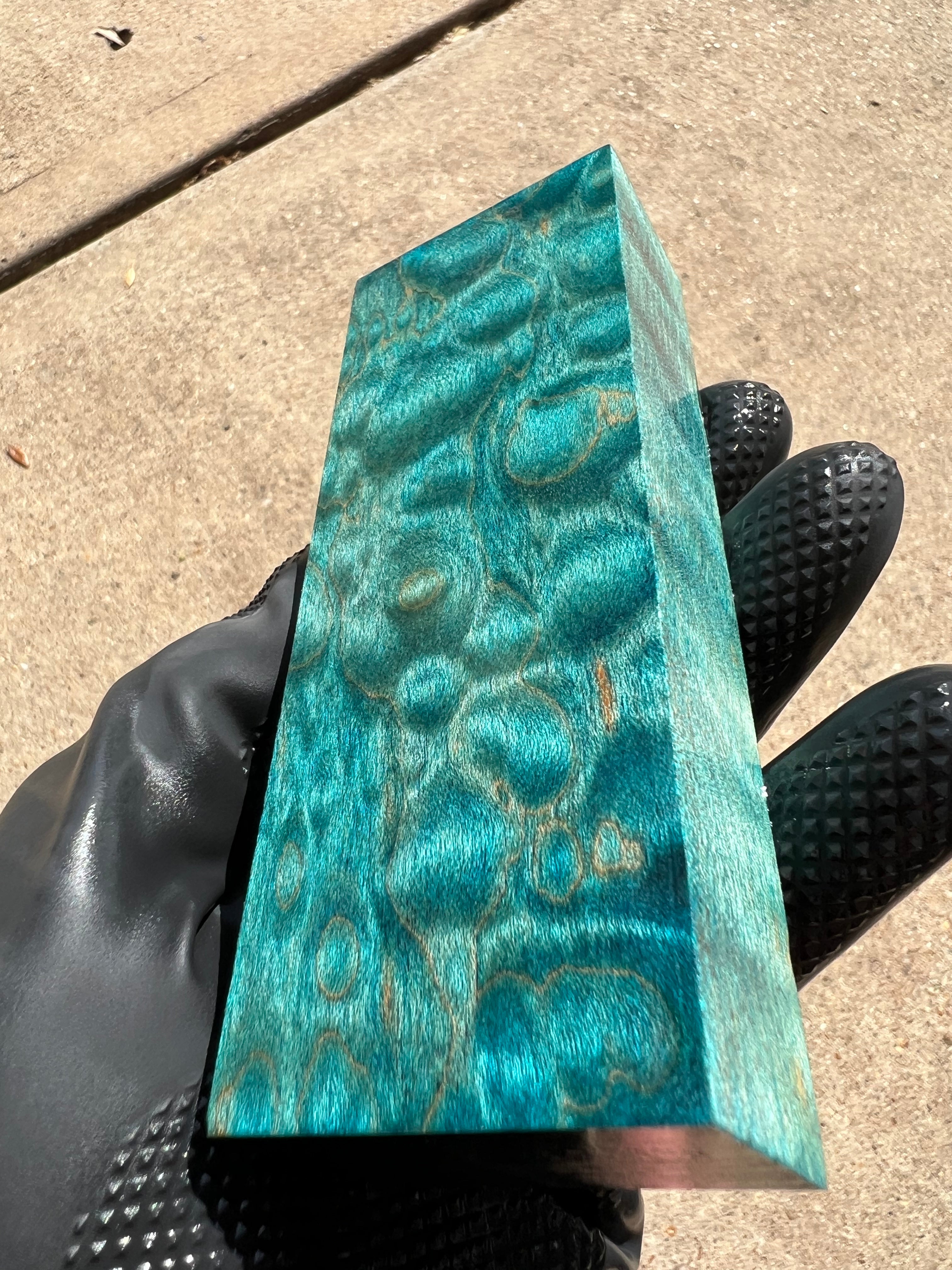 Maple Burl Block MPBB-032 (Stabilized)