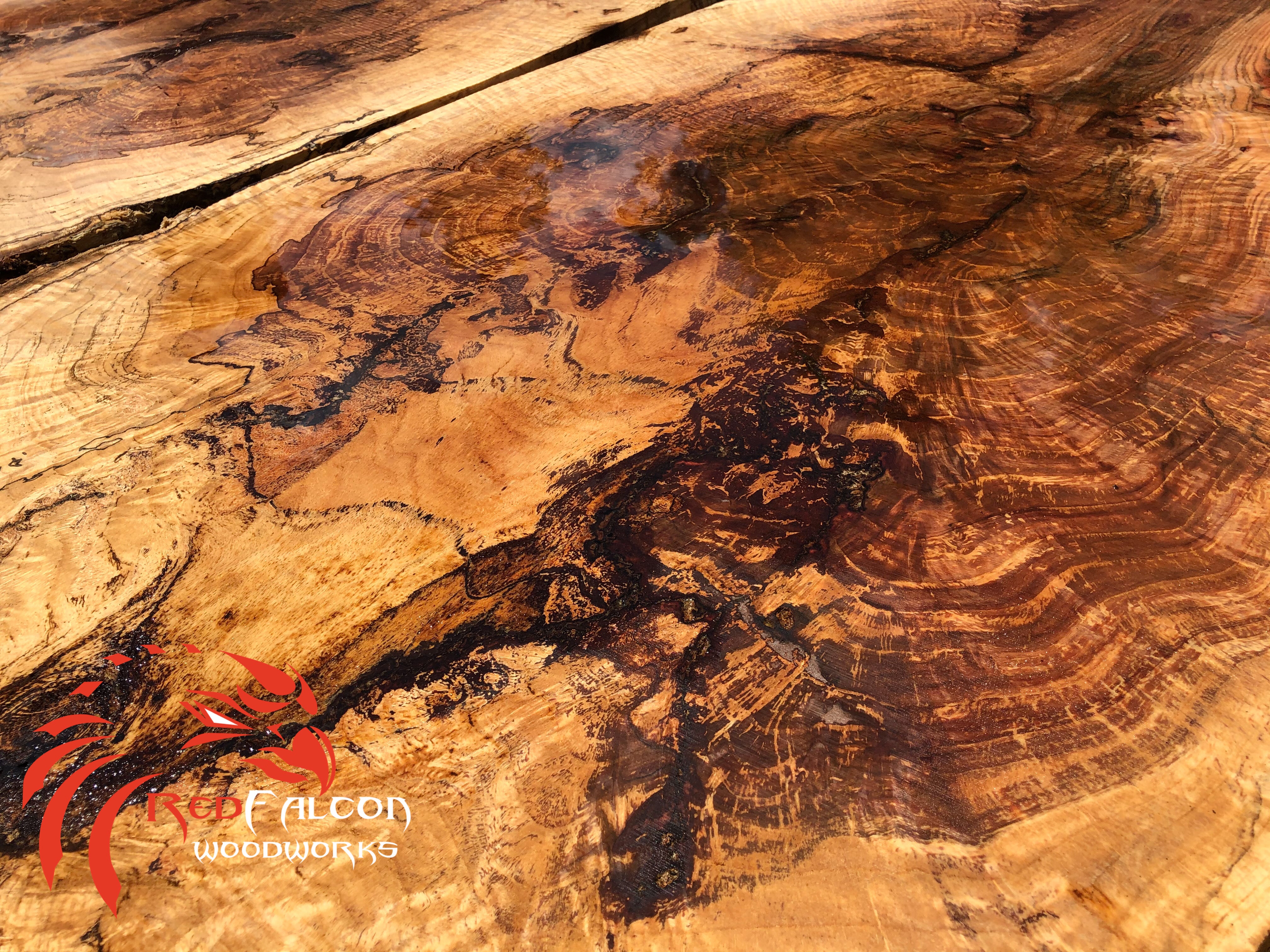 Losa híbrida de roble rojo