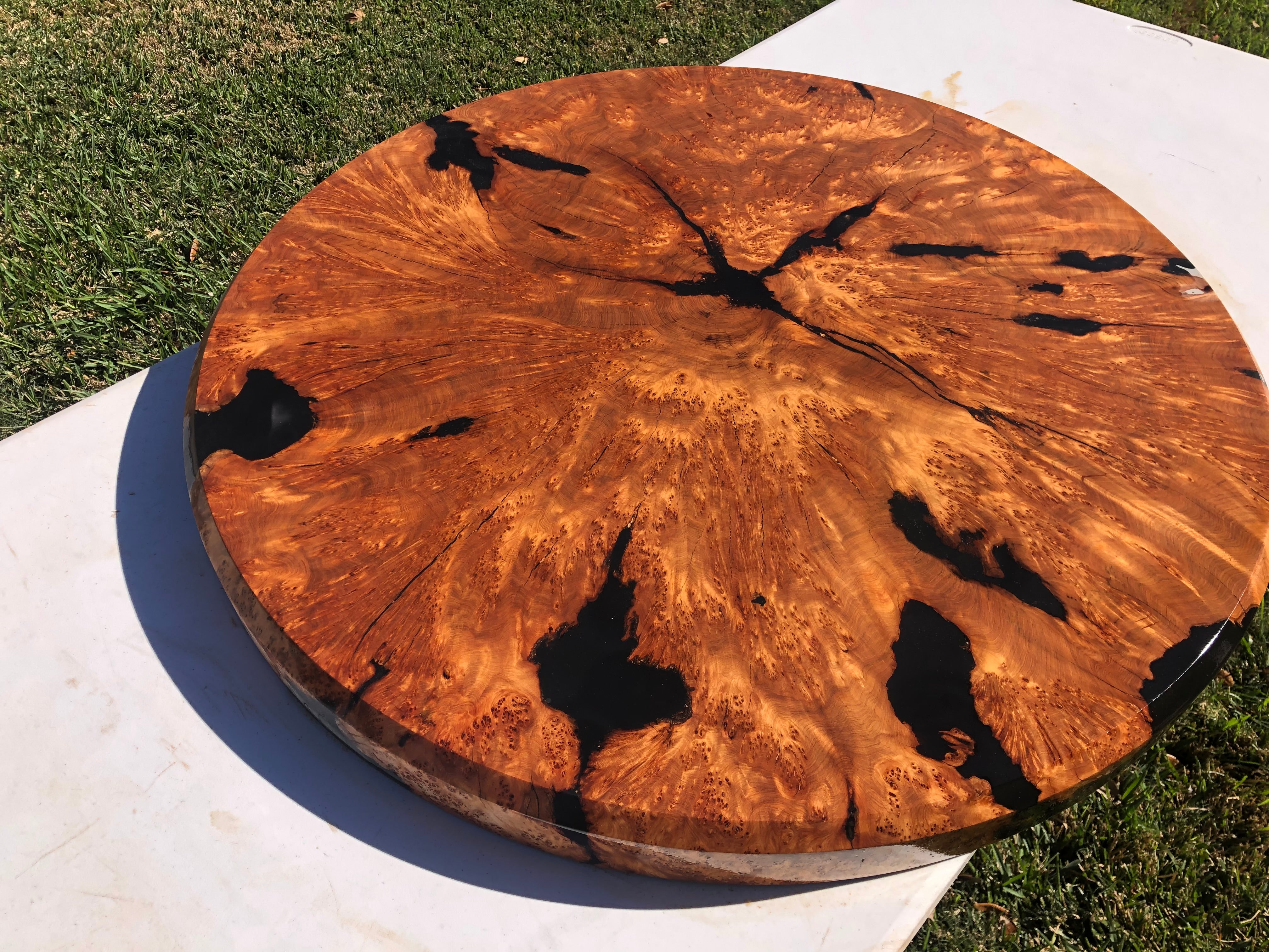 Nudo de enebro redondo de 36” (JB_RD-001)