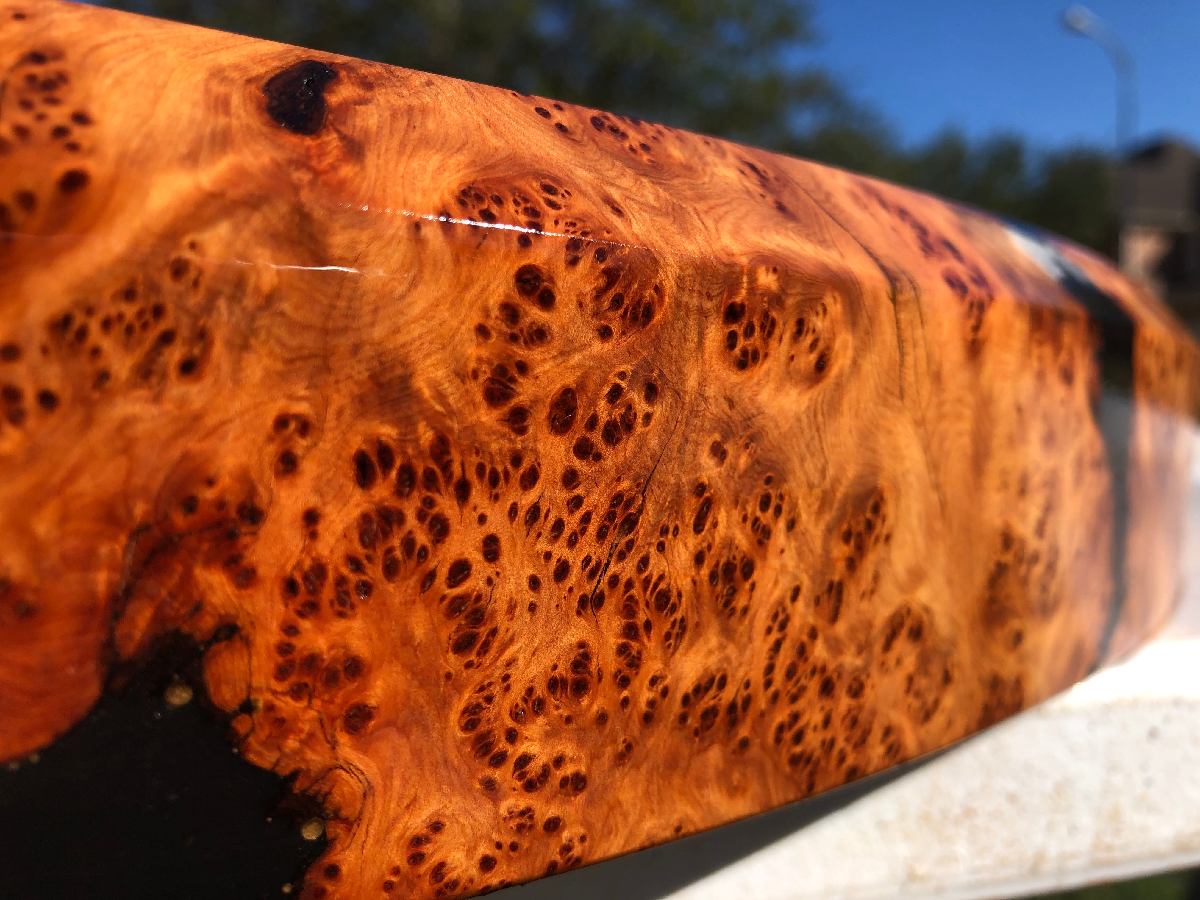 Nudo de enebro redondo de 36” (JB_RD-001)