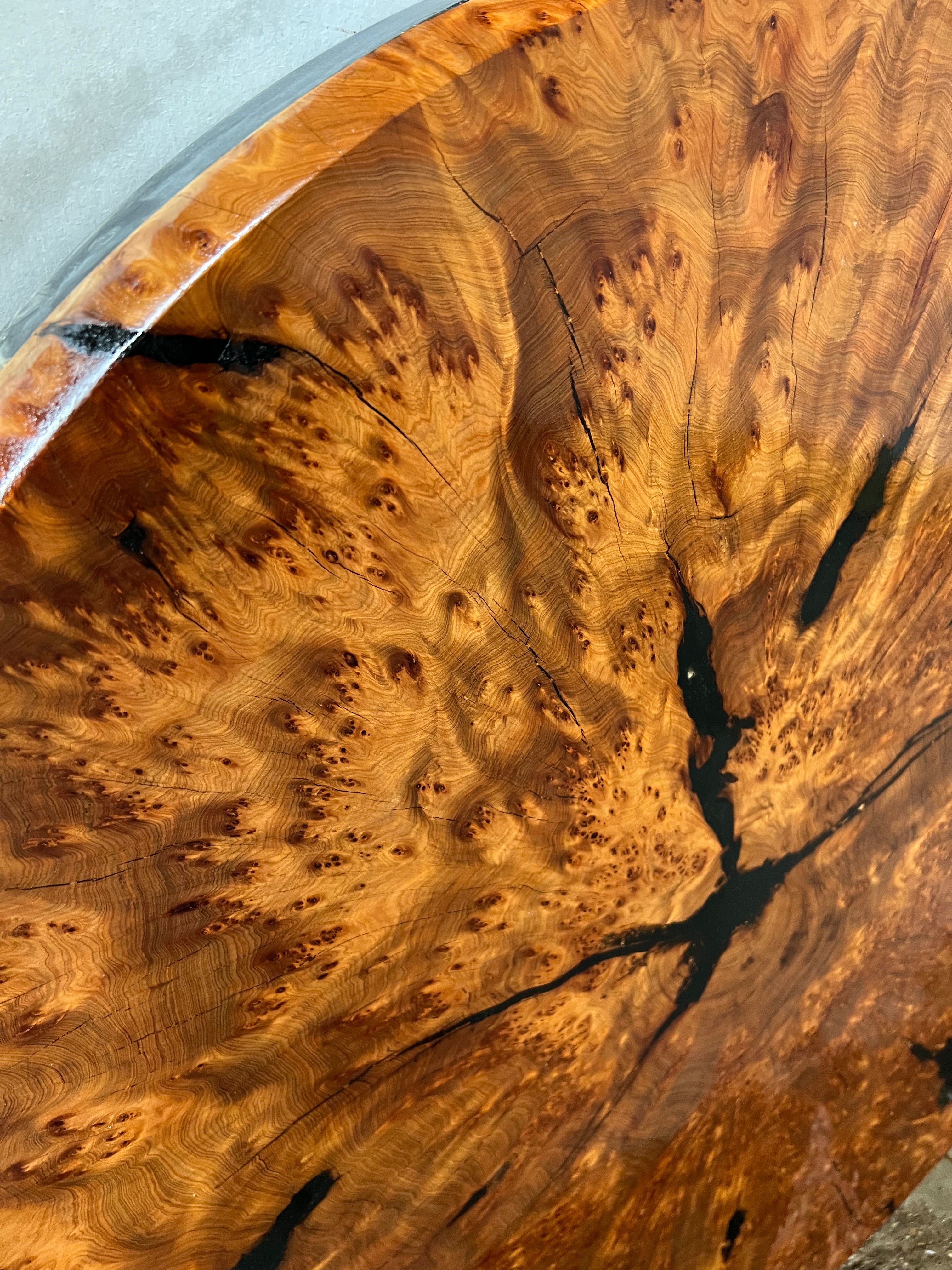 Nudo de enebro redondo de 36” (JB_RD-001)