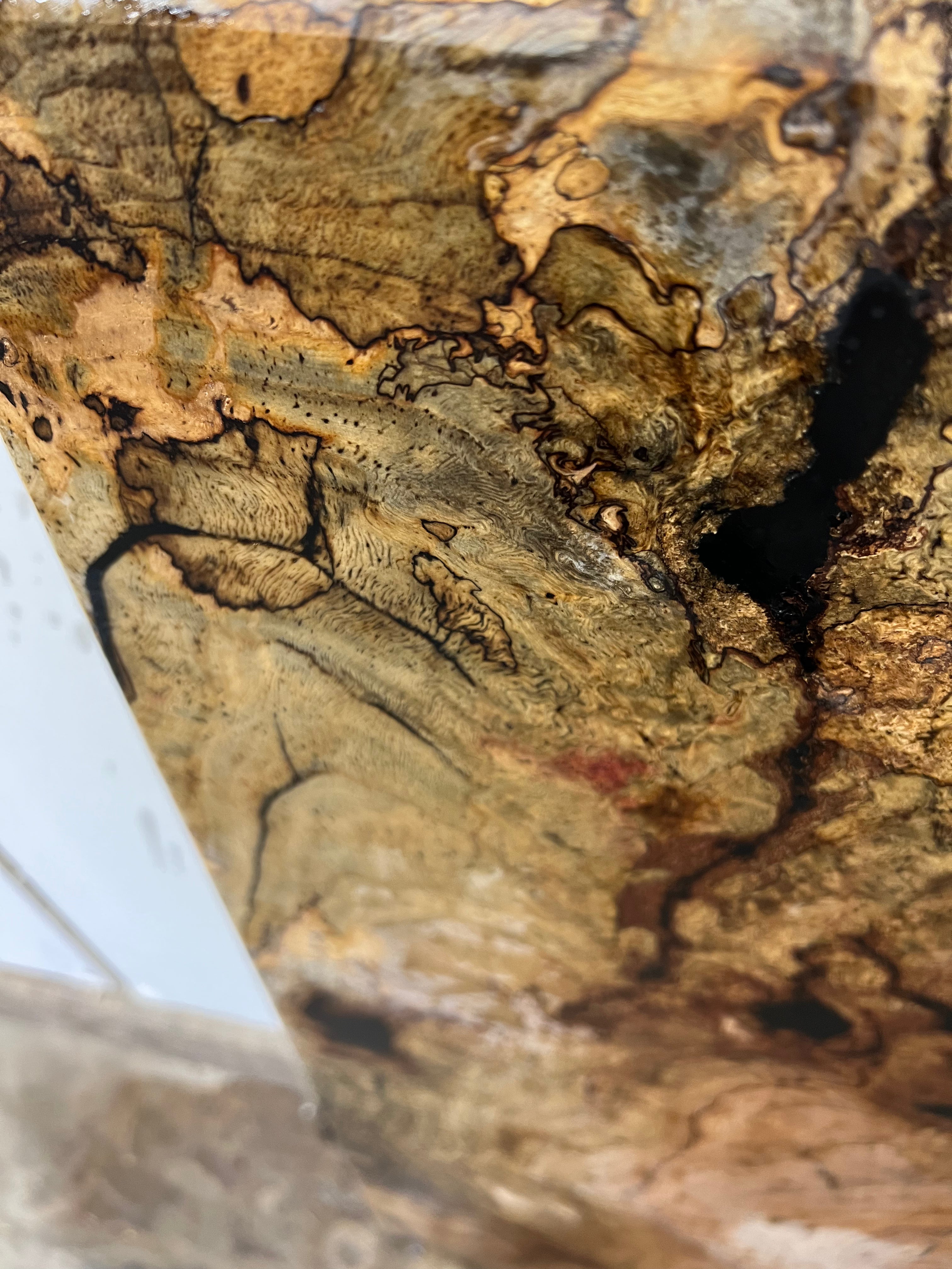 Losa de mesa de madera de roble rojo (ROB_TB-001)