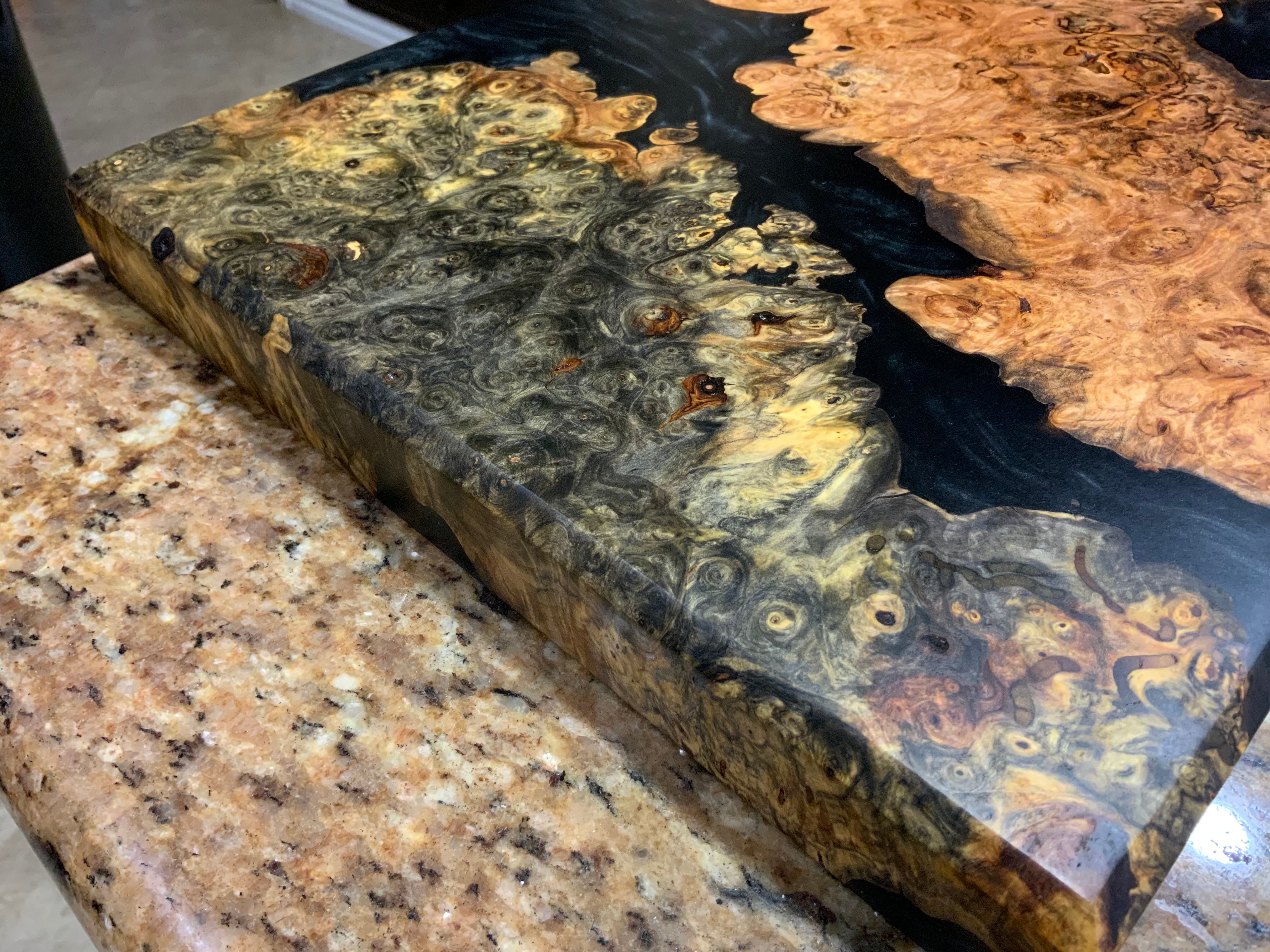 Tabla de charcutería de arce y castaño de indias