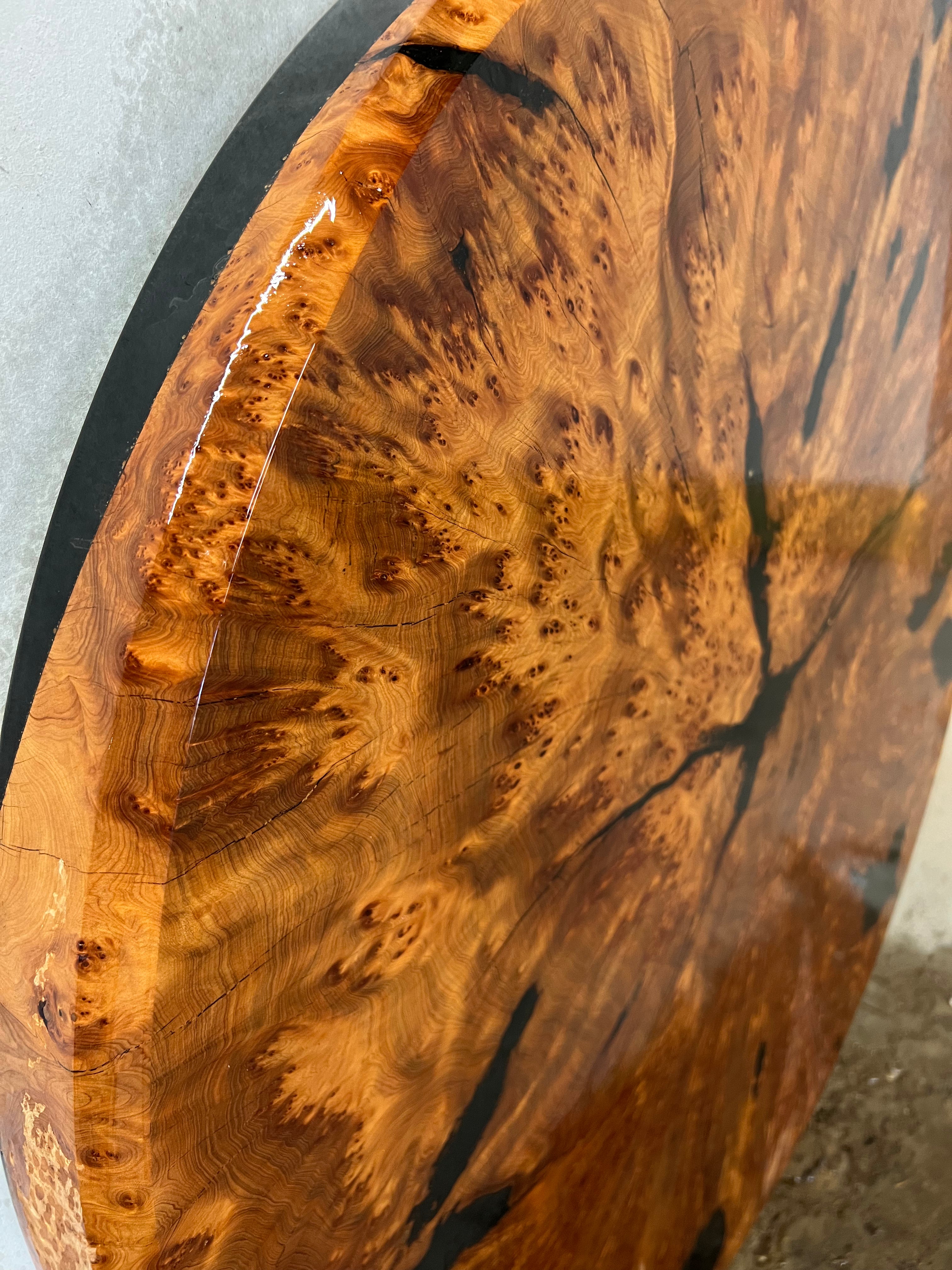 Nudo de enebro redondo de 36” (JB_RD-001)