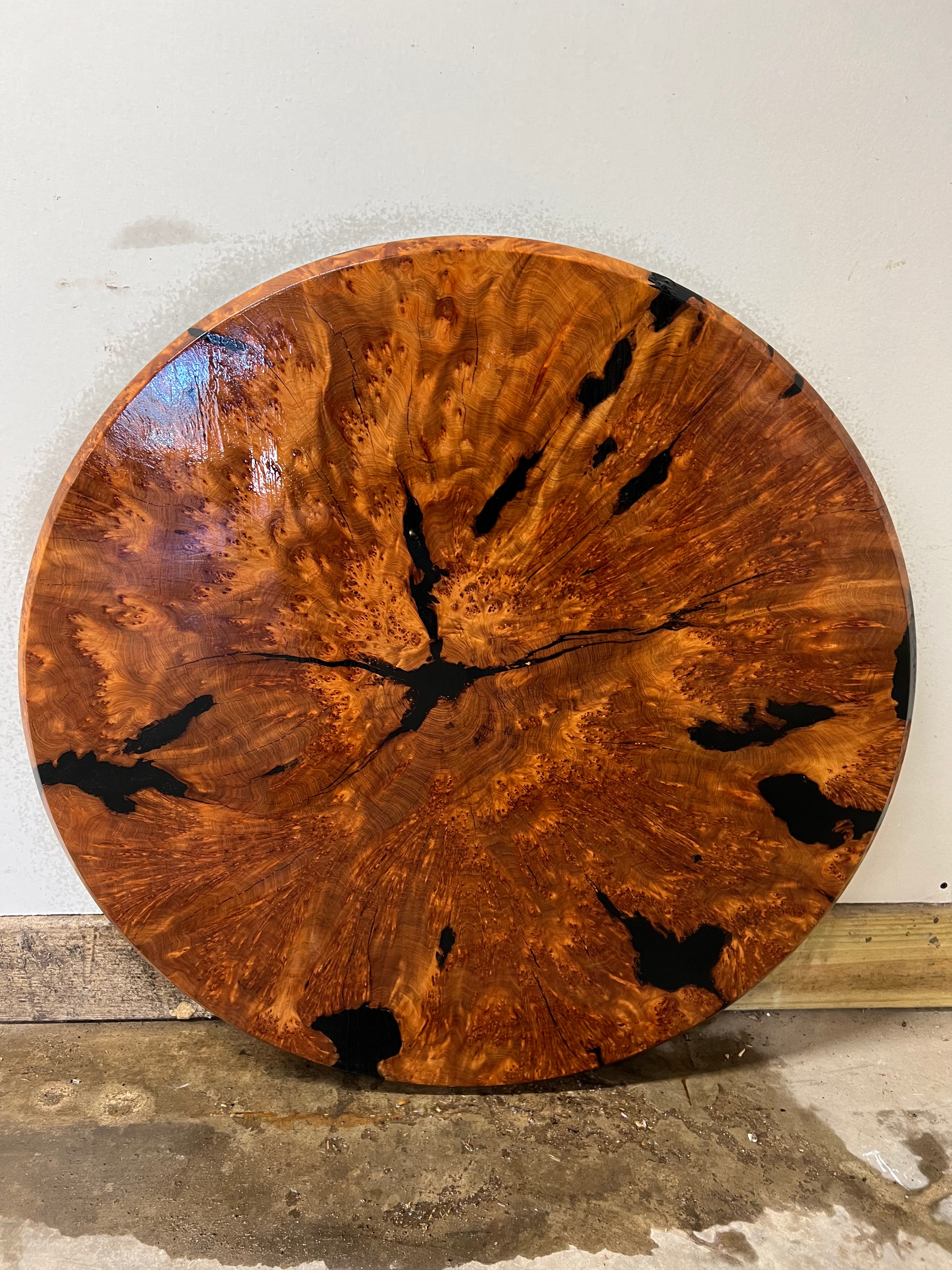 Nudo de enebro redondo de 36” (JB_RD-001)