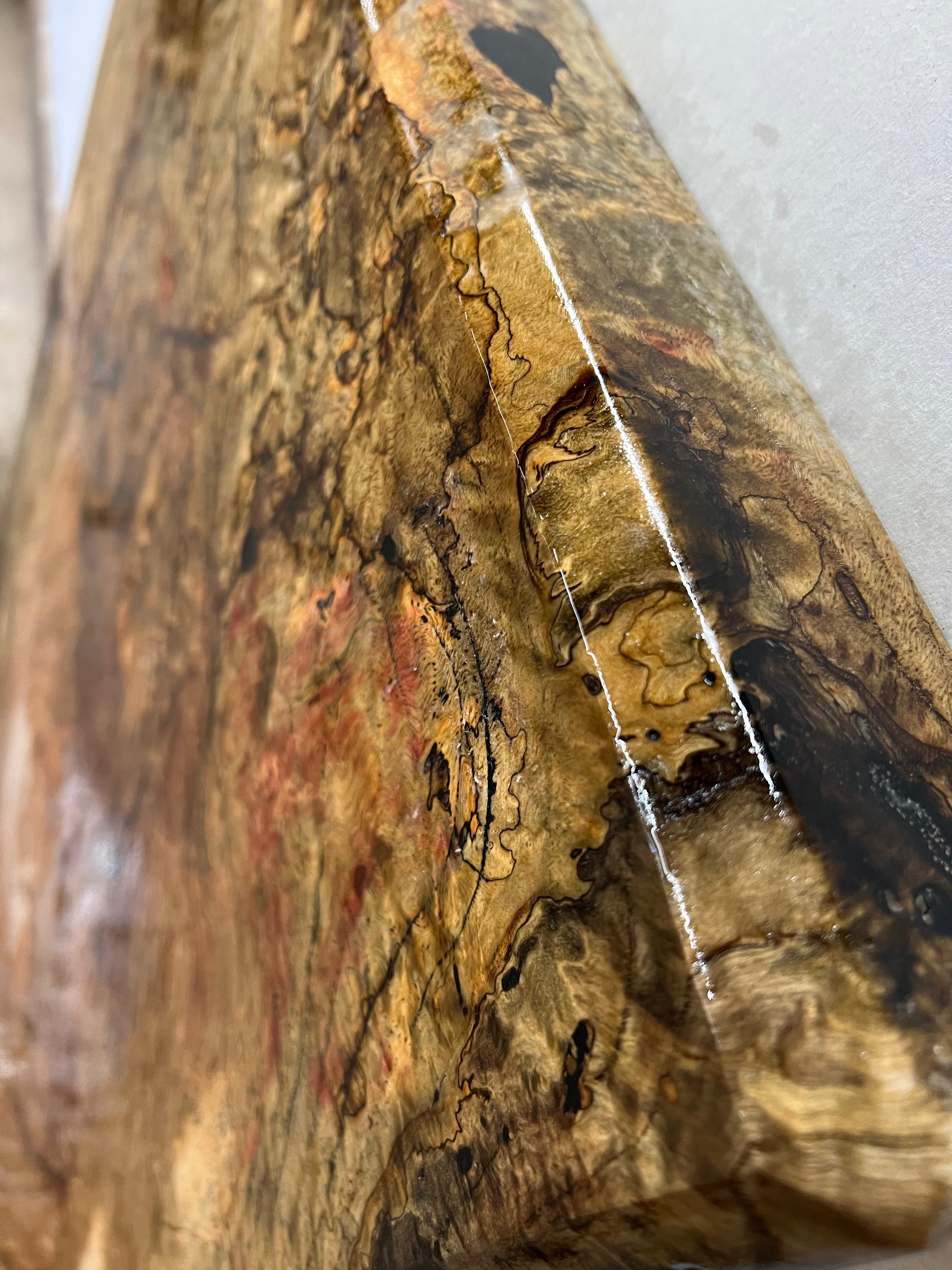 Losa de mesa de madera de roble rojo (ROB_TB-001)