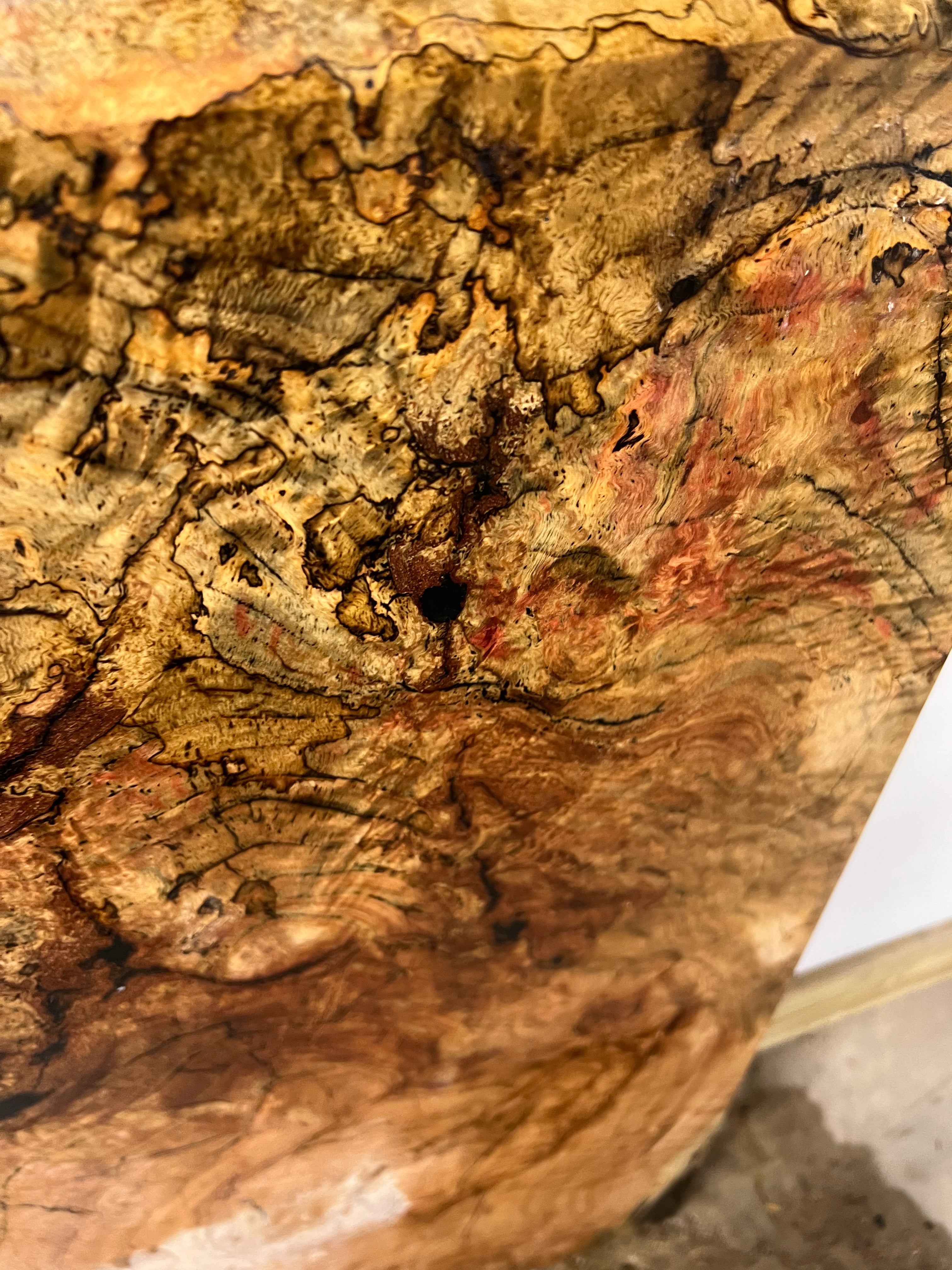 Losa de mesa de madera de roble rojo (ROB_TB-001)